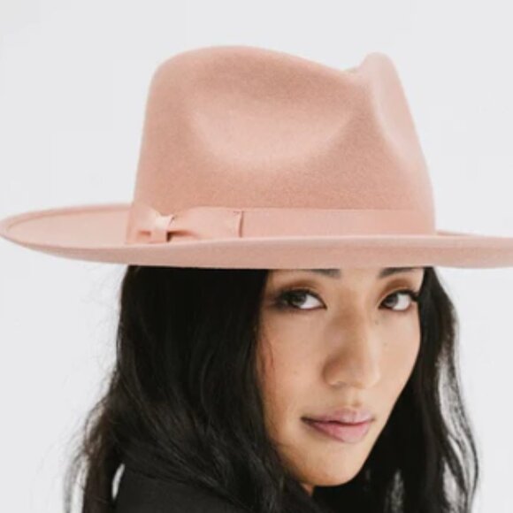 GIGI PIP Tan Fedora Hat main image 9